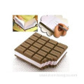 2016 Hot sales OEM paper note book factory chocolate shape in China with high quality and fast delivery